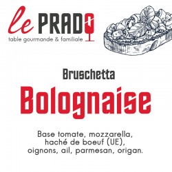 Bruschetta Bolognaise