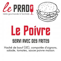 Burger Le Poivre